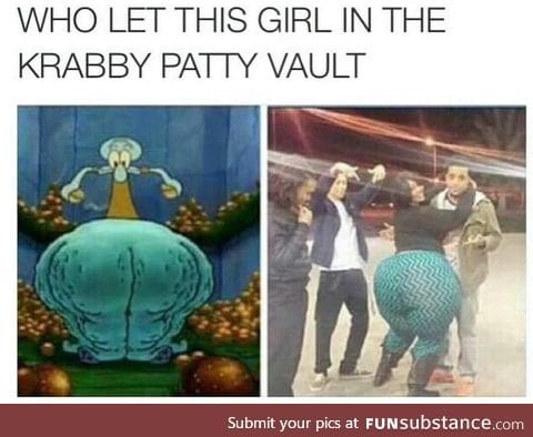 “You like Krabby Patties, don’t you, Squidward?”