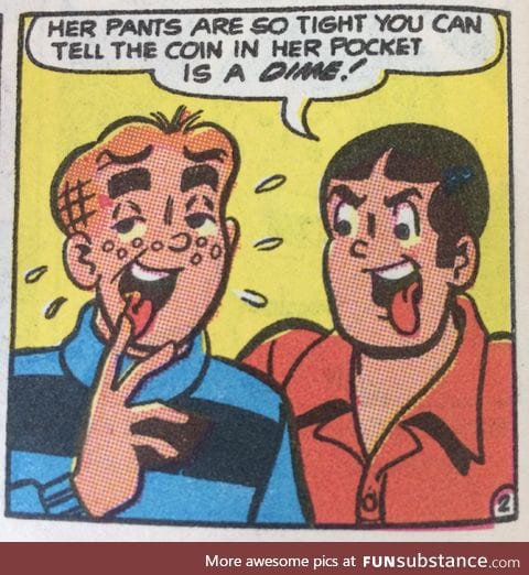 Archie comics accurately representing the average 17-year-old male