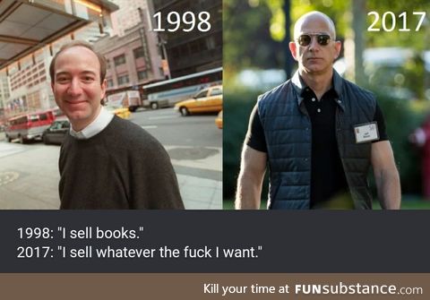Amazon CEO body transformation (Jeff Bezos)