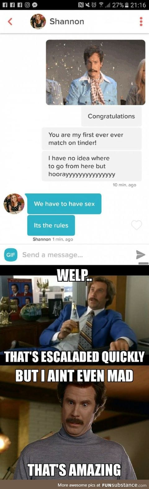 Achievement unlocked : Successfully have an interaction with wamen
