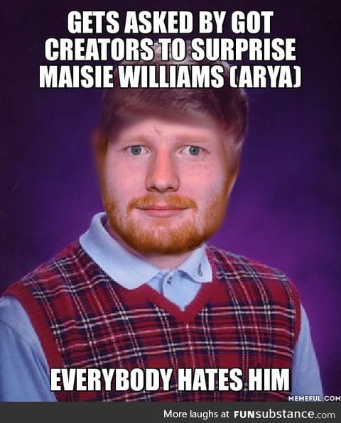 Bad luck ed sheeran