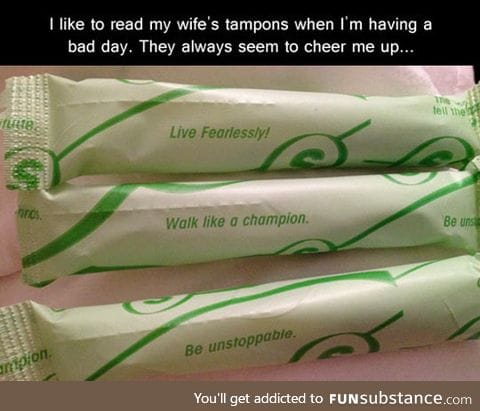 The Wife's Tampons