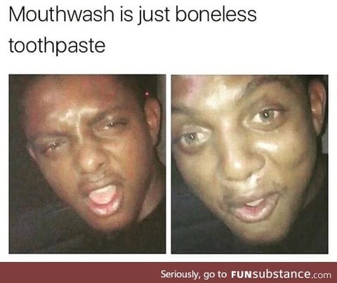 Boneless toothpaste