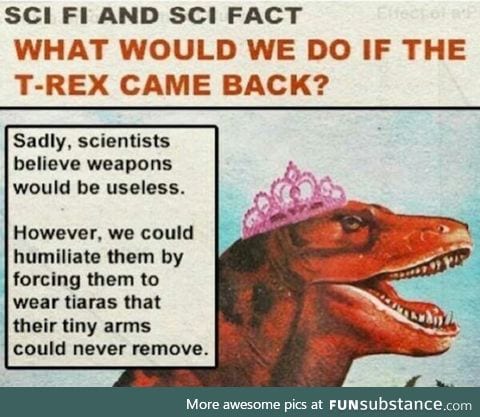 Scientist discovered a way to control dinosaurs