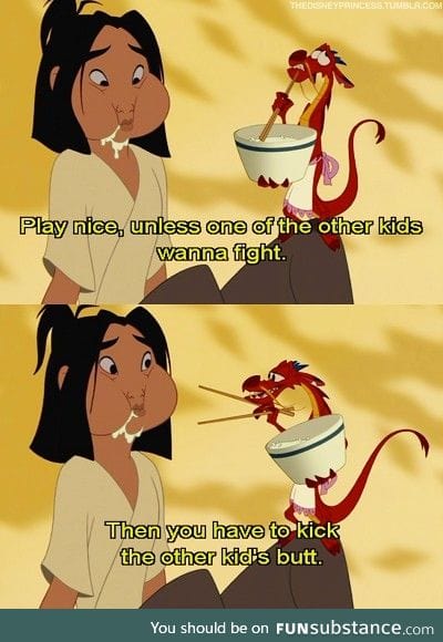 Mushu's advice