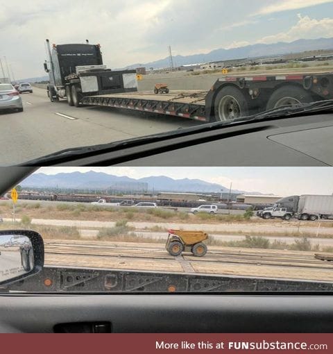 Truckers have a sense of humor, too