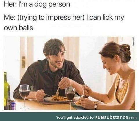How to impress a dog person