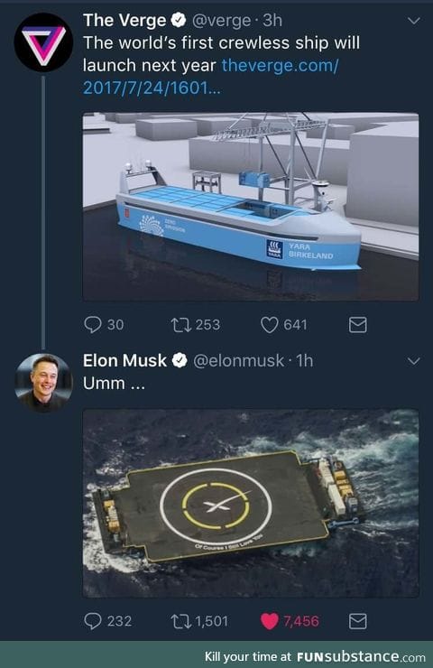 Elon Musk smacking down some fake news