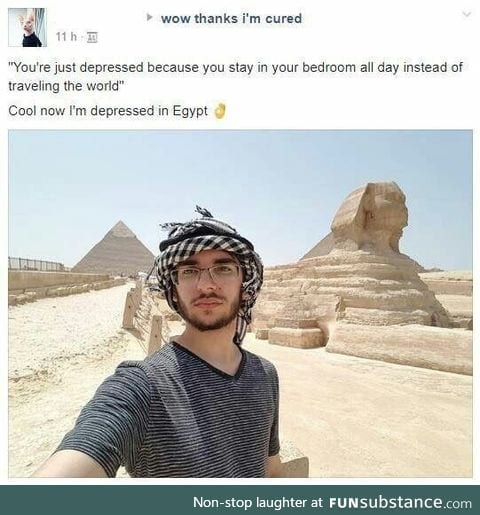 Wanna go to Egypt with me, anyone?