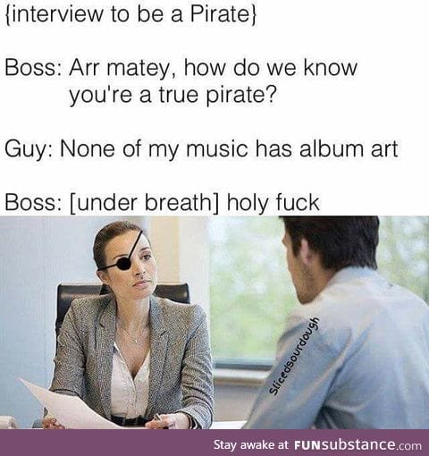Are you a pirate