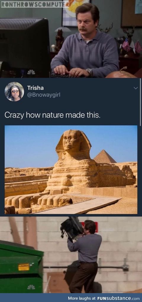 Nature is a sculpture