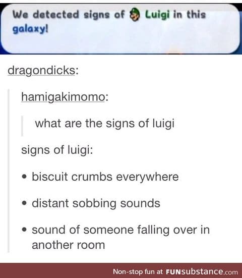 Luigi you k?