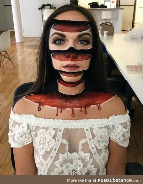 This 3D make up