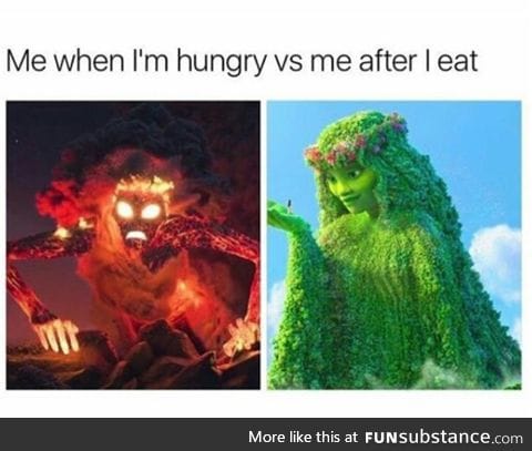 Me before and after coffee.
