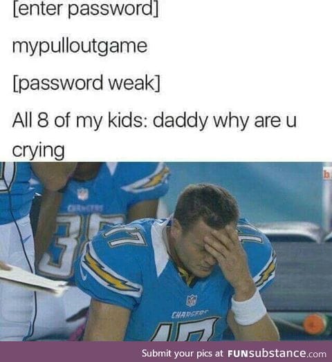 Password is too weak