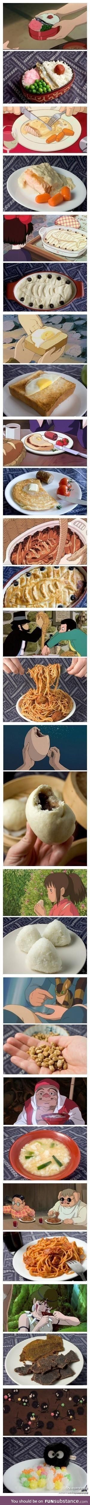 The Food of Studio Ghibli