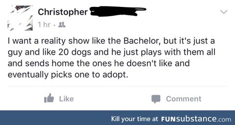 A bachelor i can get behind