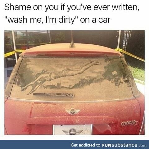 Dirty car