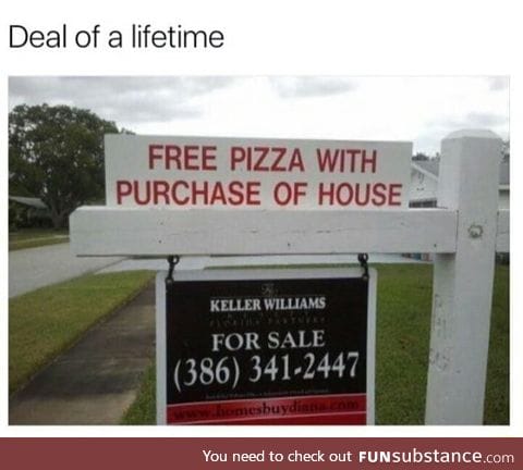 Do it for the pizza