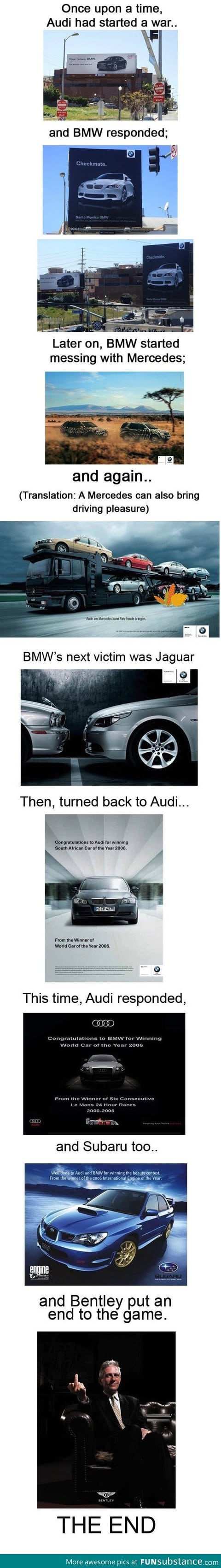 Car ad wars