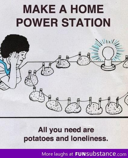 What you need to make a power station