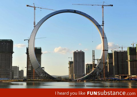 Enormous Stargate built in China
