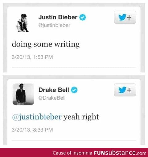 Drake Bell and Bieber
