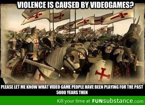 Violence caused by video games?