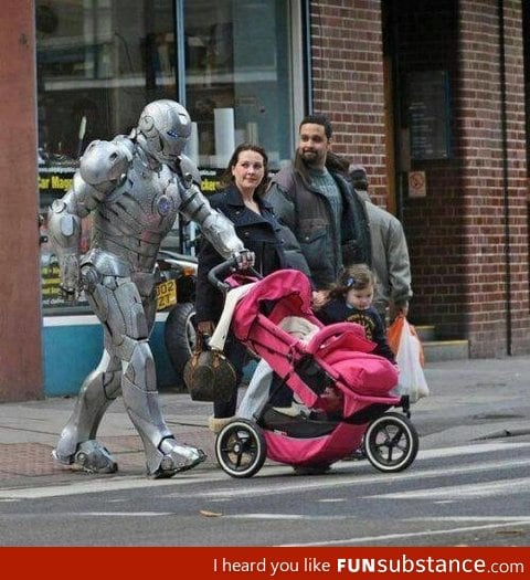 Irondad! Awesome dad!