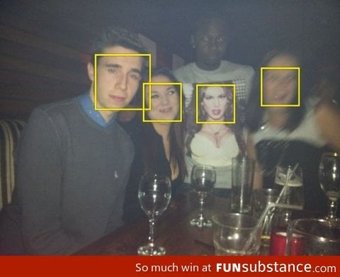 When camera facial recognition fails