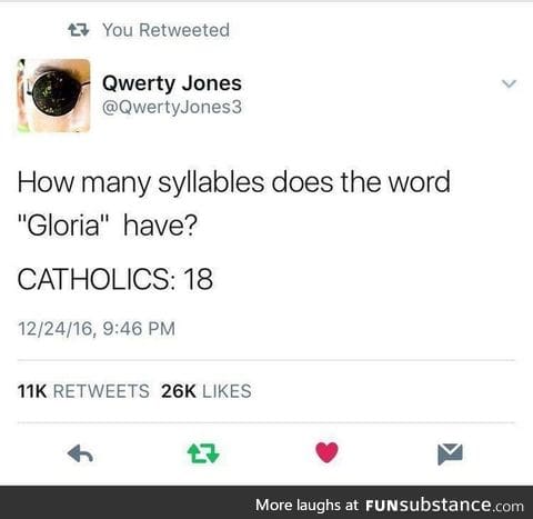 Growing up Catholic provides a wealth of humor.