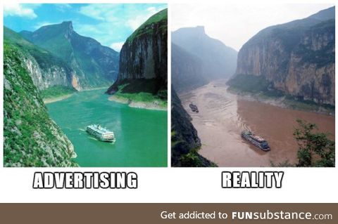 Advertising vs Reality