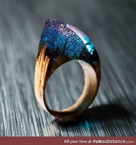 This wooden ring