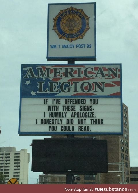American legion billboard, part 2