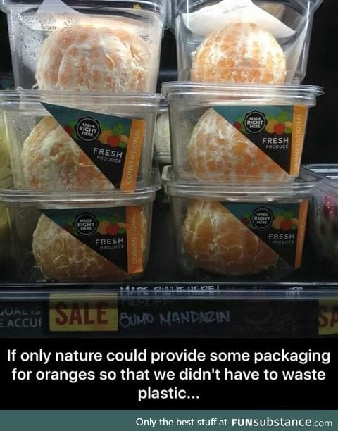 How to package oranges