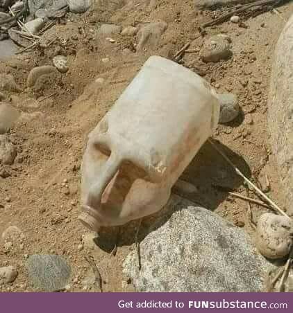 You also saw an ancient Egyptian mask, don't you?