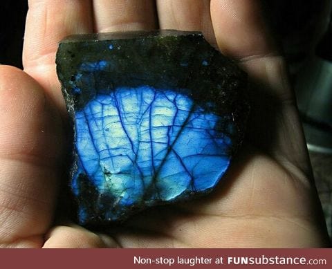 This is Labradorite. Or as I see it, solidified spooky forest.