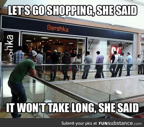 When women decide to go shopping