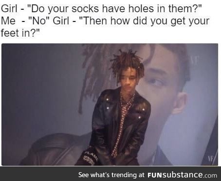 Do socks have holes in them