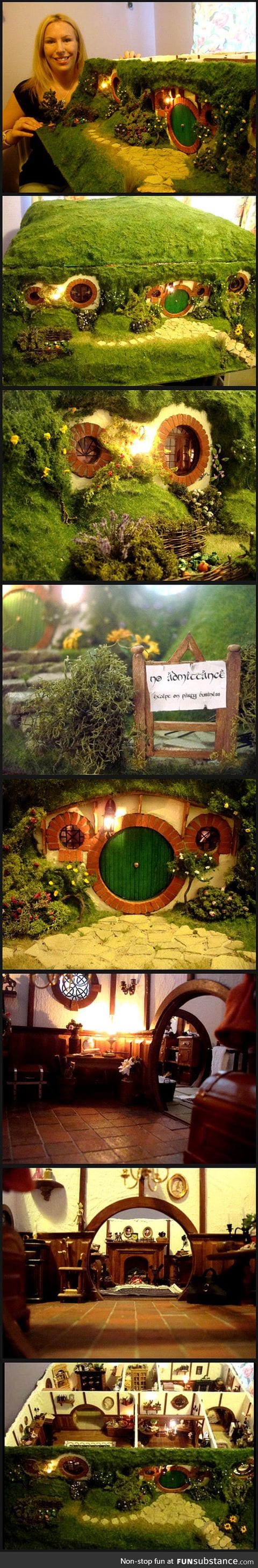 Ever seen a hobbit dollhouse?