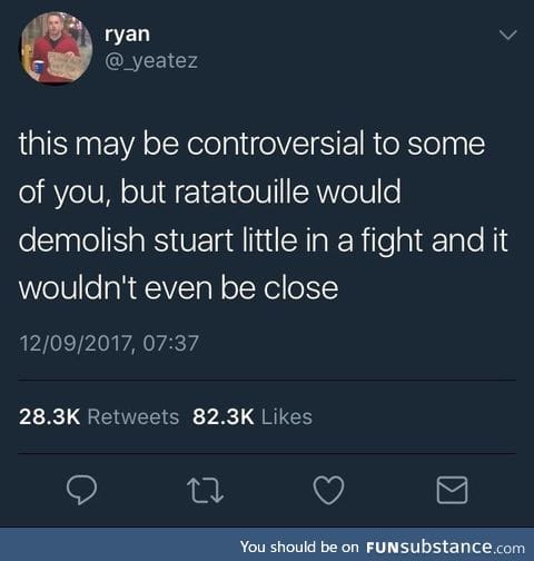 Ratatoille was best movie