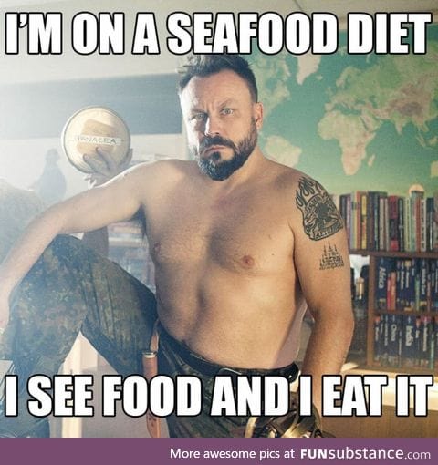 Seafood diet