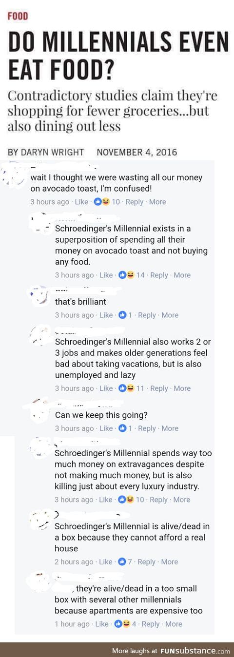 Schroedinger's Millennials