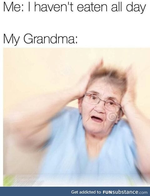 Relax grandma