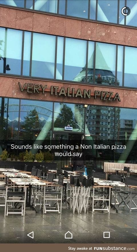 Pizza place in Rotterdam