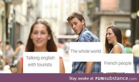 When it comes to talking to talking to foreigners