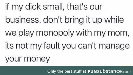 Monopoly can get serious