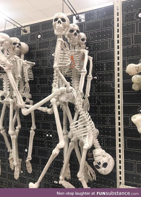 My friend sends me random shit 43.0: "Look what my brother did at the Halloween store"