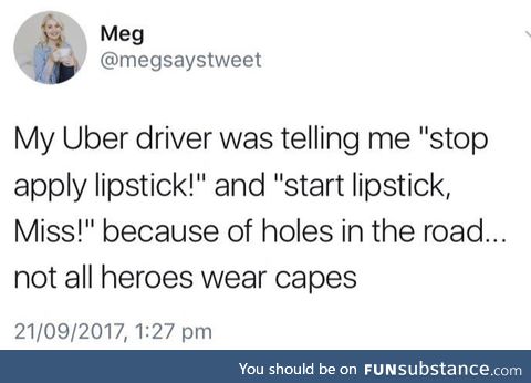 Good Guy Uber Driver