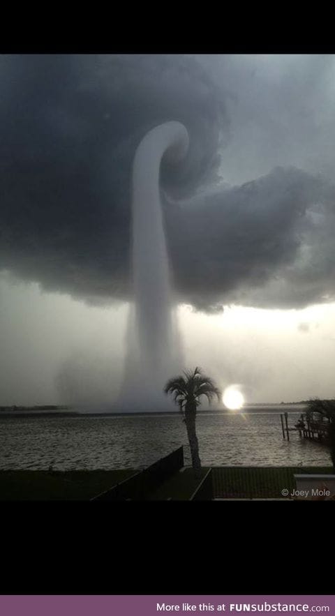 Waterspout in Florida